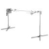Rotisserie Grill, AC120V 8 Level Height Electric Rotisserie Grill Kit, BBQ Grills Rotisseries Kit with 132 lbs Load Capacity, 38W Motor