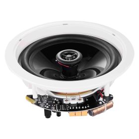 4 PCs 6.5'' Bluetooth in Ceiling Speakers, 150W, Flush Mount Ceiling & in-Wall Speaker System with 8Î©Impedance 89dB Sensitivity