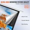 Manual Projector Screen, 100 inch 16:9 4K 1080 HD Retractable Pull Down Projector Screen
