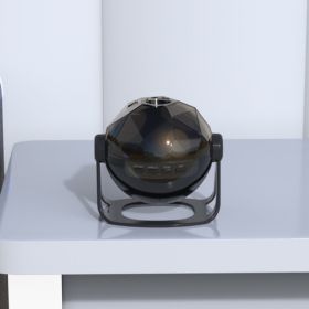 Galaxy Starry Sky Projection Lamp, Indoor Atmosphere Lighting Decoration (Option: Black)